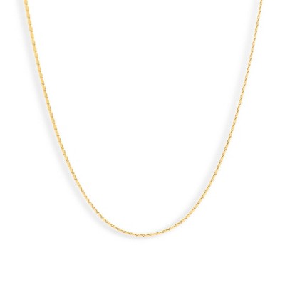 EVRY JEWELS WATERPROOF Gold or Silver Plated Sharp Chain Necklace