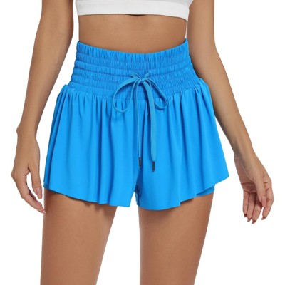 Clotth Flowy Athletic Shorts for Women Workout Running Gym Yoga High Waist Skort Sweat Skirt Cute Clothes Summer Outfits