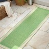 James Modern Border Stripe Indoor/Outdoor Area Rug - JONATHAN Y - 3 of 4