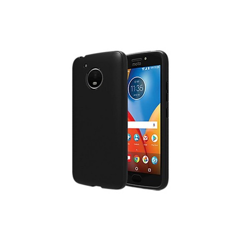 Verizon Matte Silicone Case For Moto E4 Plus Black Target