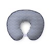 Bacati - 3 pc Olivia Tribal Navy Bucks/Triangles Muslin Hugster Feeding & Infant Support Nursing Pillow with 2 removable zippered covers - 3 of 4