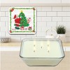 Courtside Market Strawberry Shortcake Christmas 20 oz Candy Dish Candle - 3 of 3