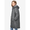 Woman Within Women's Plus Size Mid-Length Microfiber Parka - 4 of 4