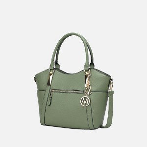 MKF Collection Janise Solid Vegan Leather Tote Bag Purse by Mia K - 1 of 4