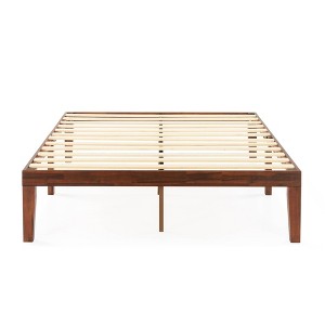 Best Price Mattress 16" Naturalista Classic Solid Wood Platform Bed - 1 of 4