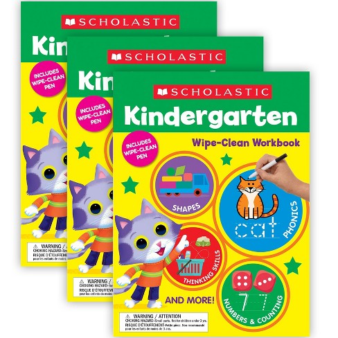 Wipe Clean Workbooks, Pre-kindergarten ( Scholastic Early Learners)  (paperback) By Scholastic Inc. : Target