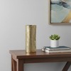 HomeRoots 15" Gold Oval Aluminum Table Vase - 2 of 4