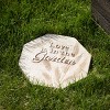 Sullivans 10" Love The Garden Stepping Stone, Magnesia - 3 of 3