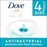 Dove Beauty Care & Protect Antibacterial Beauty Bar Soap - 3.75oz/4ct