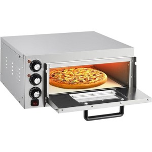 coucheta Countertop Pizza Oven, Stainless Steel Electric Pizza Maker with Dual Heating Tubes, for Home Restaurant - 1 of 4