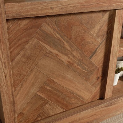 Sindoori Mango Herringbone Pattern 66'' TV Stand with Cabinet