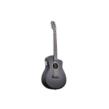 Joytar J1 PRO Full Carbon Fiber Acoustic Guitar 36 inch With Pickup and Gig Bag - Black Satin