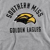 University of Southern Mississippi Official Golden Eagles Logo Adult Crewneck Sweatshirt - 2 of 4