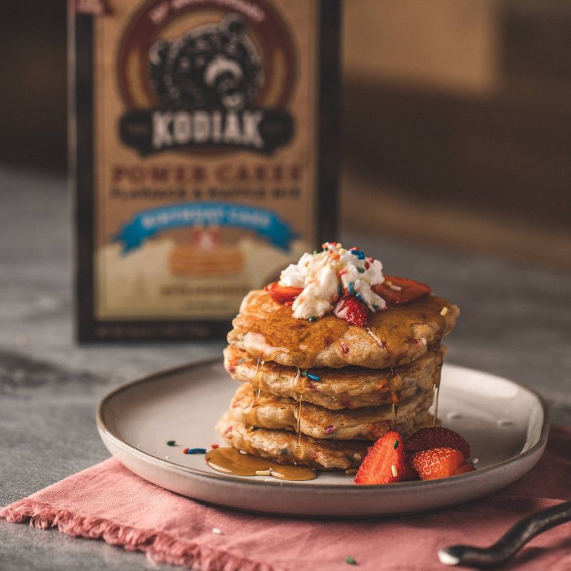 Kodiak Protein-Packed Flapjack &#38; Waffle Mix Birthday Cake - 18oz, 2 of 11