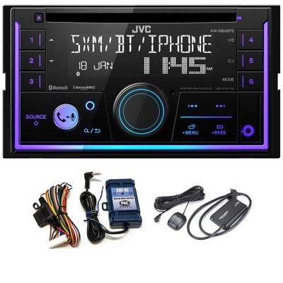 "JVC KW-R950BTS 2-DIN CD Receiver BT/USB/Sirius XM/Amazon Alexa"