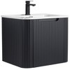 Caskvalley Modern Bathroom Vanity with Straight Fluted Design - Sink Included - 2 of 4