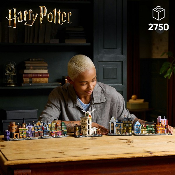 LEGO Harry Potter Callejón Diagon Tiendas de Magia Set de Construcción Coleccionable 76444 2