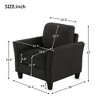 Living Room Furniture Armrest Single Sofa - 4 of 4