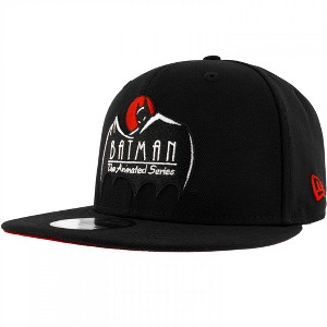Adult Batman The Animated Series Cape Logo New Era 59Fifty Fitted Hat - 1 of 4