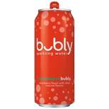 bubly Strawberry Sparkling Water - 16 fl oz Can