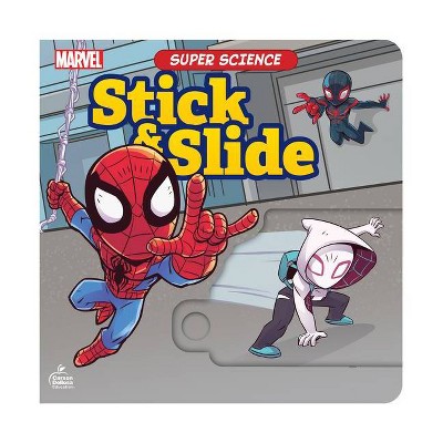 Super Science Stick & Slide - (Board Book)