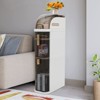 YIYIBYUS 3-Tiers Free Standing Toilet Cabinet with Drawers for Small Sapce, Bedroom, Living Room - 2 of 4