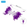 Unique Bargains DIY Craft Handmade Decorative Double Heads Artificial Flower Stamens 150 Pcs - 2 of 4