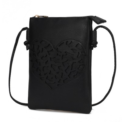 MKF Collection Heartly Women's Crossbody Bag by Mia K