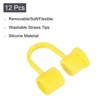Unique Bargains Reusable Dust-Proof Flexible Washable Straw Cover - 3 of 4