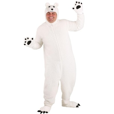 Halloweencostumes.com 2x Plus Size Arctic Polar Bear Costume., Black ...