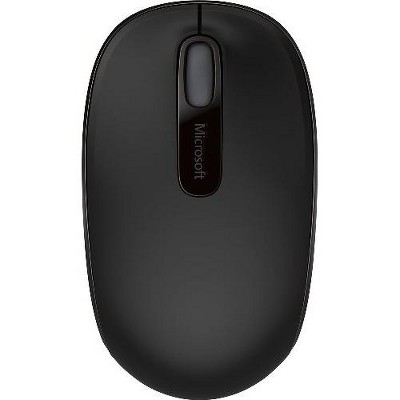 Microsoft 1850 Mouse - Wireless - Radio Frequency - Black - USB 2.0 - 1000 dpi - Scroll Wheel - 3 Button(s)