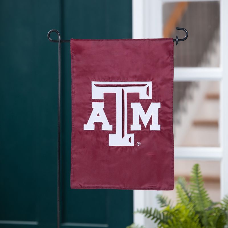 Evergreen NCAA Texas A&M Garden Applique Flag 12.5 x 18 Inches Indoor Outdoor Decor, 1 of 3