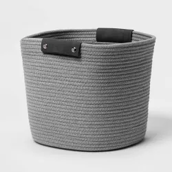 13" Decorative Coiled Rope Basket - Brightroom™