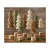 tagltd Sisal Christmas Tree Decorations for Tabletop or Mantel Large Taupe 18 inch - image 2 of 2