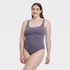 Women's Luxe 4-Way Stretch Tank Bodysuit - Auden™ - 4 of 4