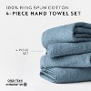 Set Of 4 Bath Towels, 100% Super Plush Premium Cotton, Washcloths and Hand Towels - Becky Cameron - 2 of 4