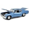 1970 Chevrolet Nova SS Coupe Blue Metallic 1/18 Diecast Model Car by Maisto - image 3 of 3