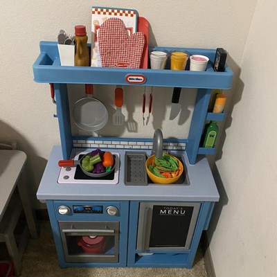 Little Tikes First Prep Kitchen Realistic Pretend Play Kitchen With ...