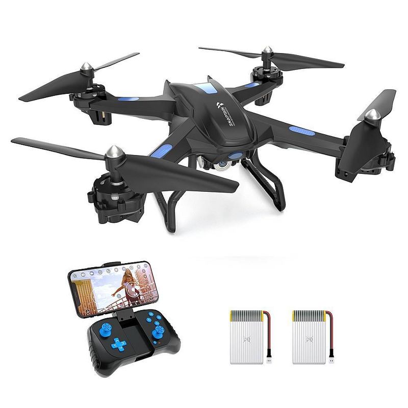 Snaptain S5C Pro FPV RC Drone with FHD Camera - Black, 1 of 12