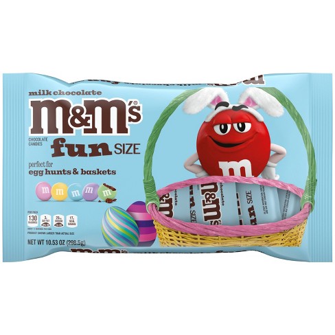 M&M's Fun Size Milk Chocolate Candy - 10.53 oz Bag