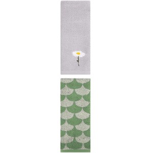 REGALWOVEN 2 Pack Soft Absorbent Cotton Hand Towel for Bathroom Home Decor - 1 of 4