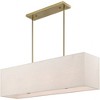 Livex Lighting Summit 4 - Light Chandelier in  Antique Brass - 3 of 4