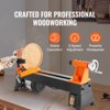 VEVOR Tabletop Wood Lathe, Dimensions 10x18 inches, Motor Strength 0.5 HP 370W, 5 Adjustable Speeds ranging from 780 to 3840 RPM, Black - 3 of 4