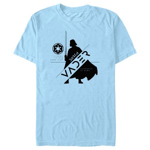 Men's Star Wars: Obi-Wan Kenobi Darth Vader Strong is the Dark Side Silhouette T-Shirt - 1 of 4