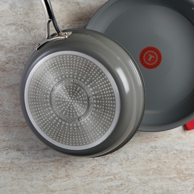 Gray Ceramic Non-Stick Aluminum Fry Pan with Stainless Steel Handle