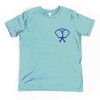 The Juniper Shop Pickleball Paddles Crossed Youth Short Sleeve Tee - 2 of 3