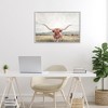 Stupell Industries Longhorn Portrait Open Meadow Framed Giclee Art - 3 of 4