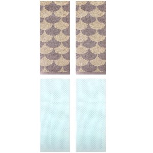 REGALWOVEN 4 Pcs Cotton Bathroom Decorative Hand Towels - 1 of 4