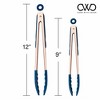 COOK WITH COLOR STAINLESS STEEL KITCHEN AND BBQ TONGS - 2 of 4