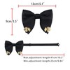 INSPIRE CHIC Men's Ribbon Leaf Pendant Pre-tied Fashion Bow Ties Necktie 1 Pc - 2 of 4